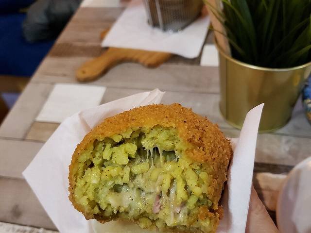 Ingredients and preparation for sicilian arancini