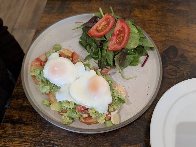 Ingredients and preparation for ultimate avocado toast