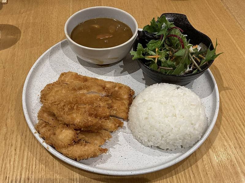 Chicken Katsu Curry — japanese dinner recipe, served and ready to eat