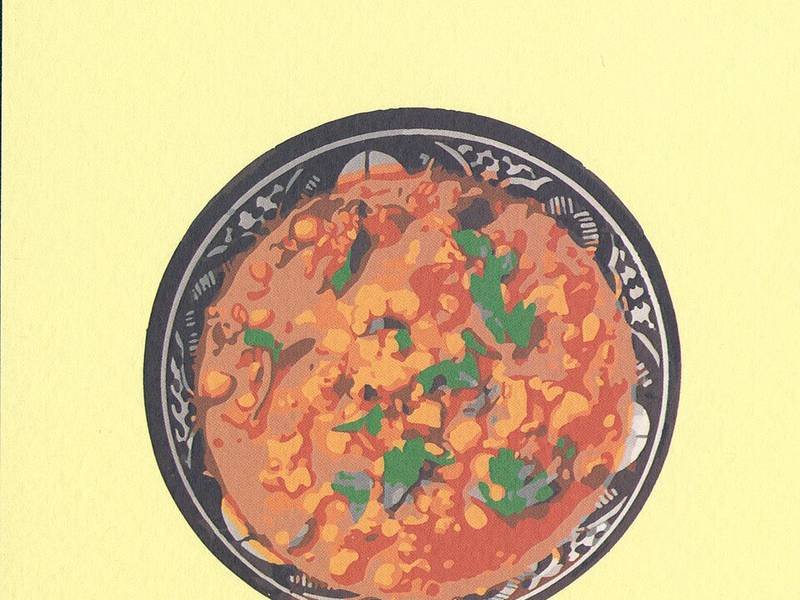 Harira Soup — moroccan healthy recipe, served and ready to eat