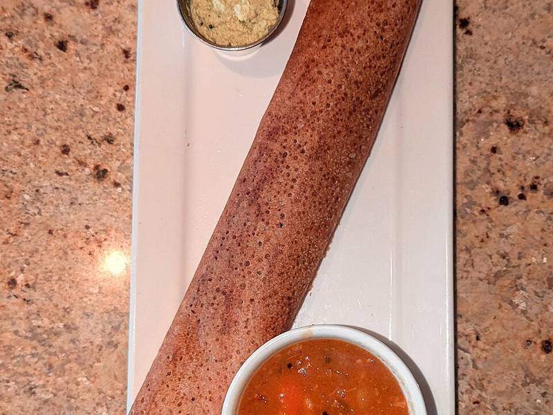 Masala Dosa — indian breakfast recipe, served and ready to eat