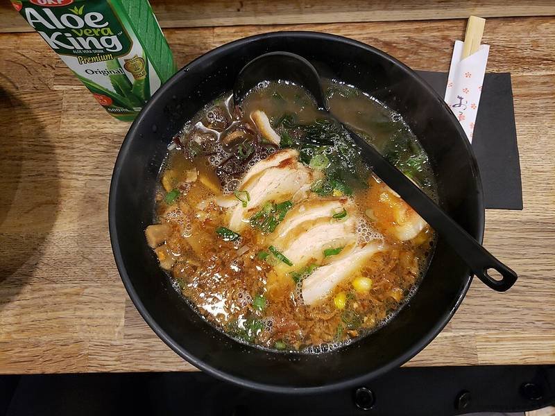 Tonkotsu Ramen — japanese dinner recipe, served and ready to eat