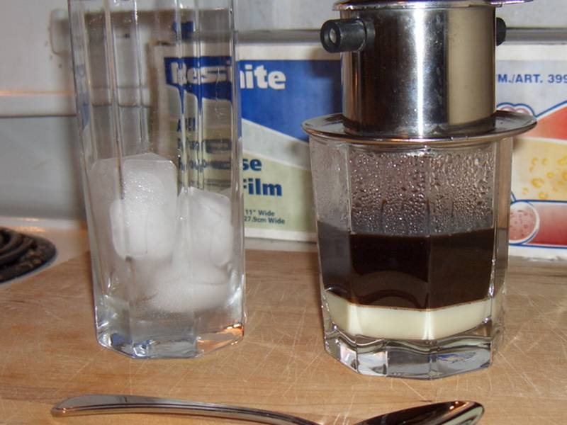 Cà Phê Sữa Đá — vietnamese drinks recipe, served and ready to eat